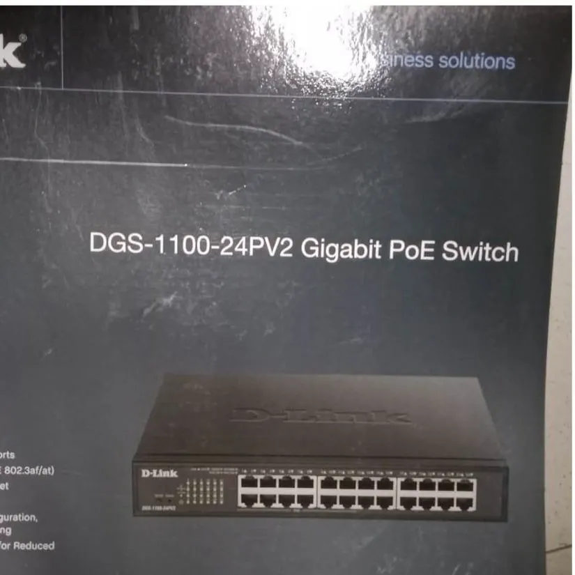 D-Link DGS-1100-24PV2 Gigabit PoE Switch