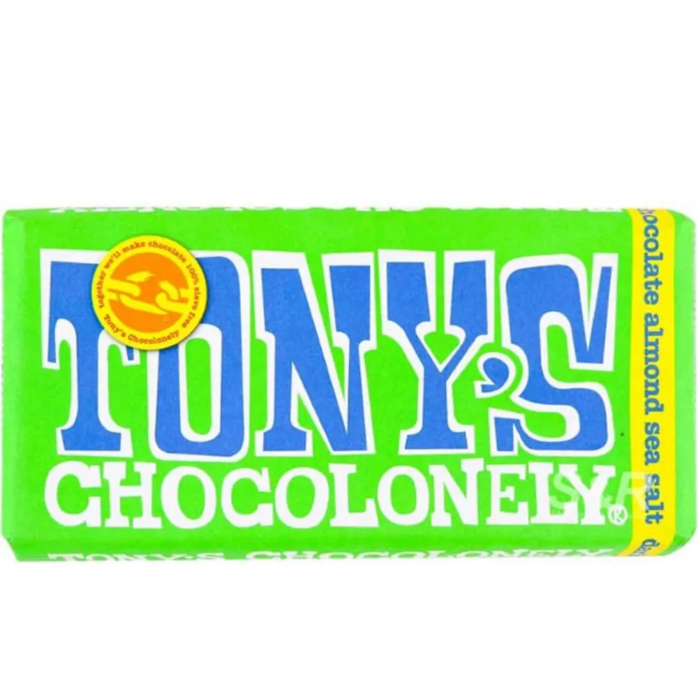 Tony's Dark Chocolate Almond & Seasalt