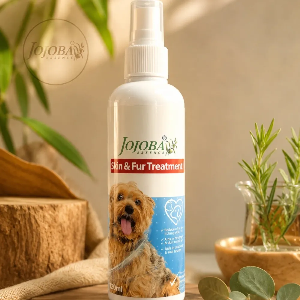 Jojoba Skin and Fur Treatment Spray for Pets